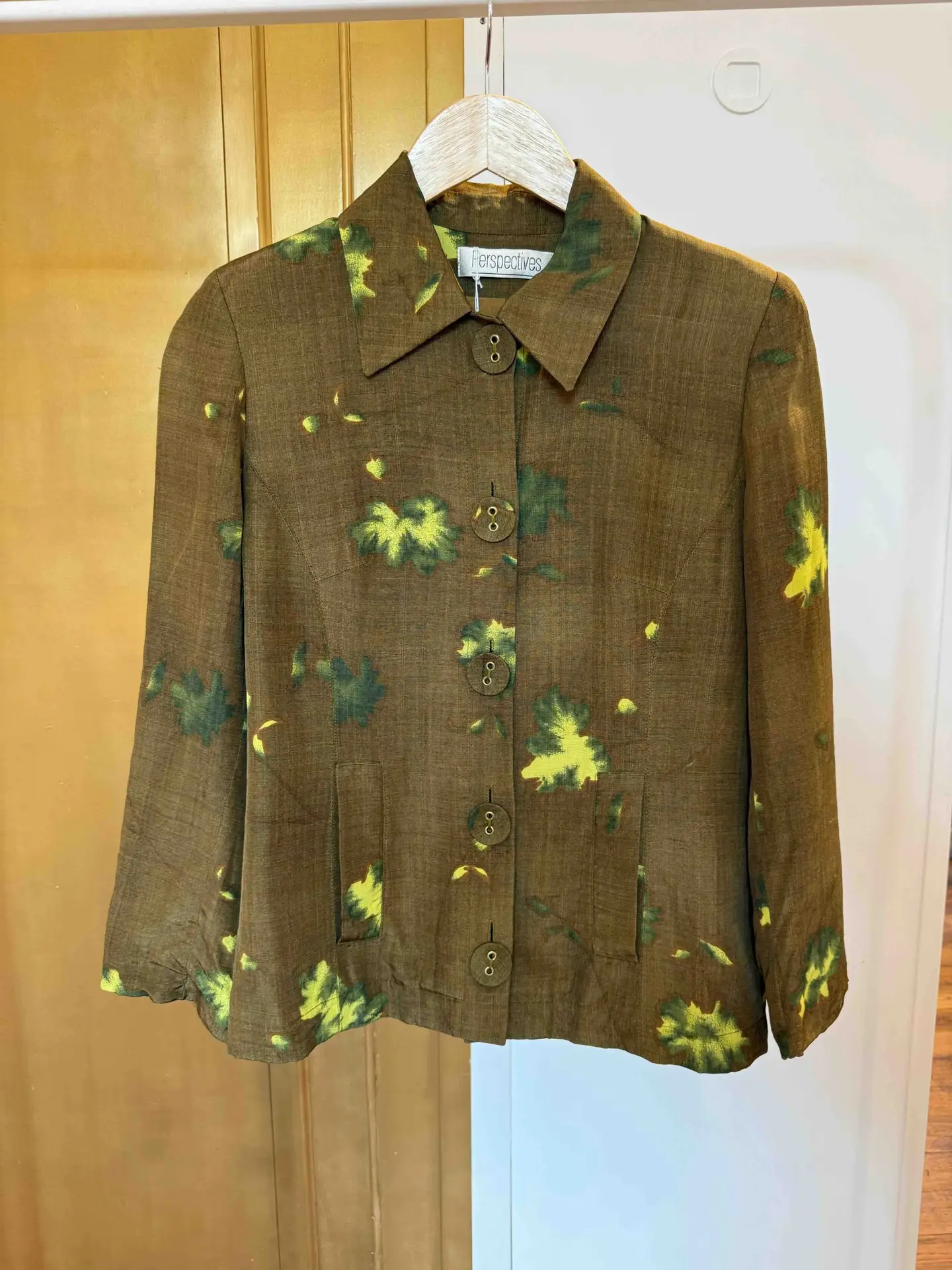 Veste vintage verte
