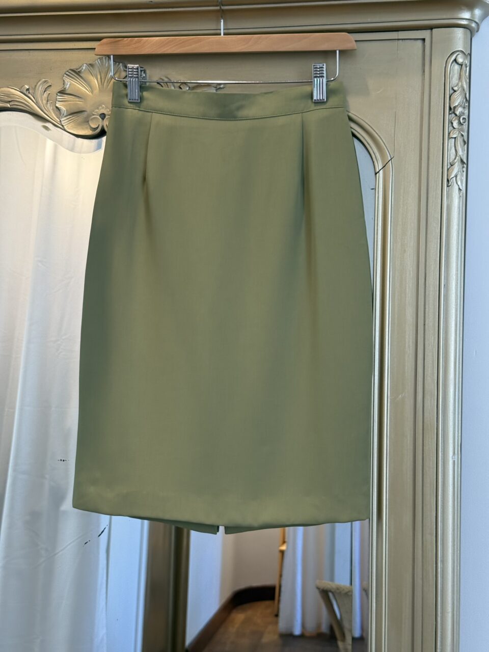 Jupe crayon verte