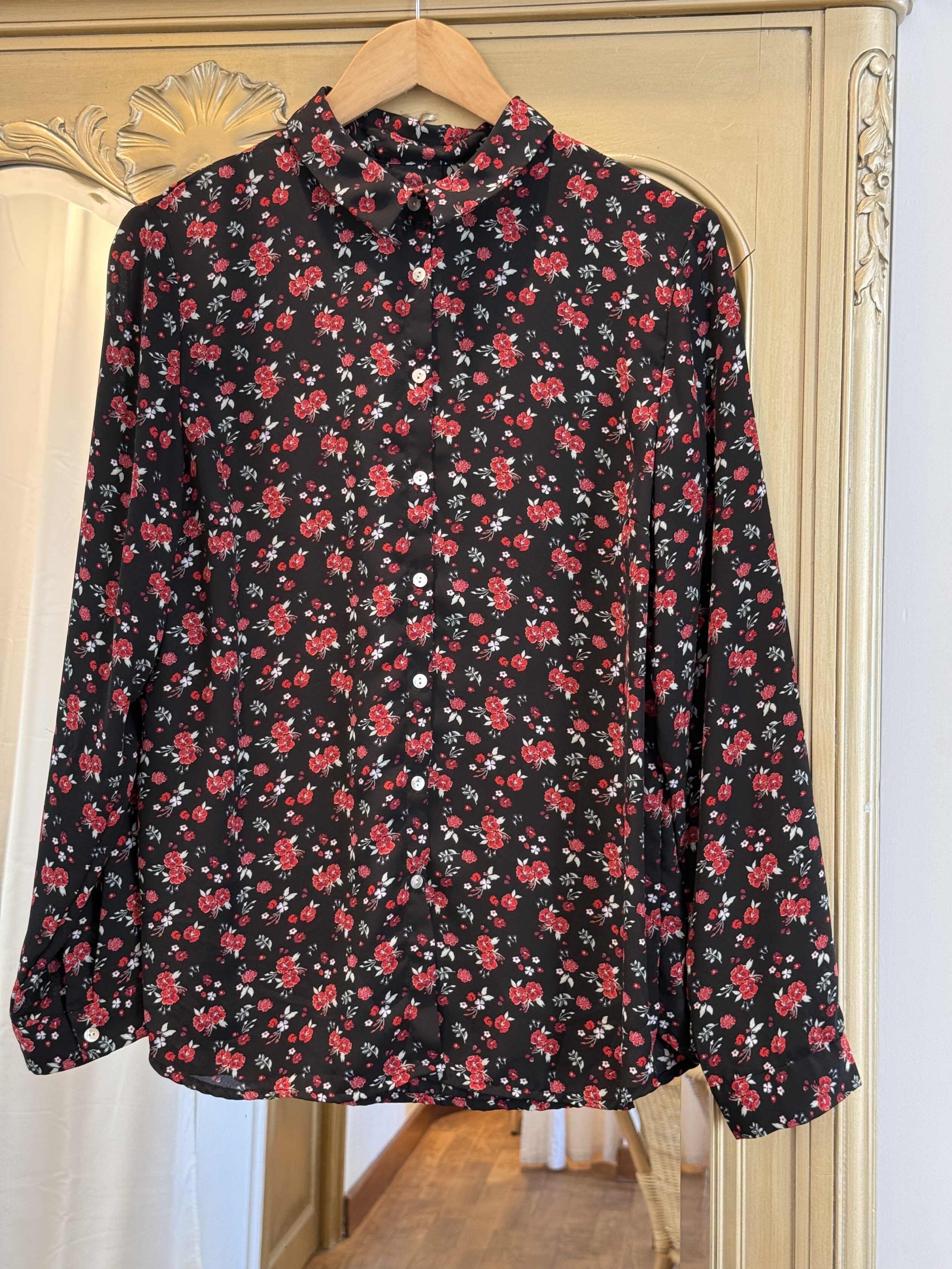 Chemise fleurie
