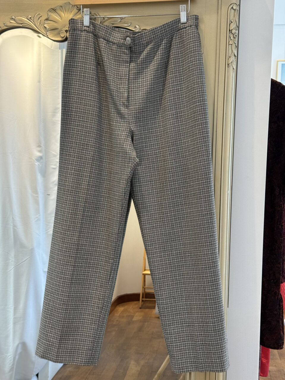 Pantalon à carreaux