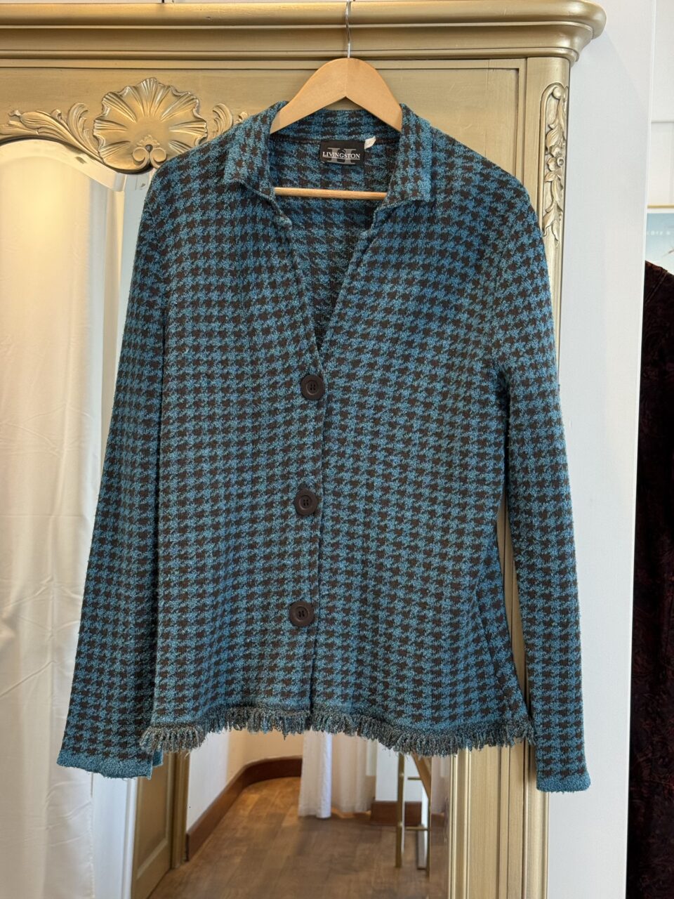 Veste pied de poule